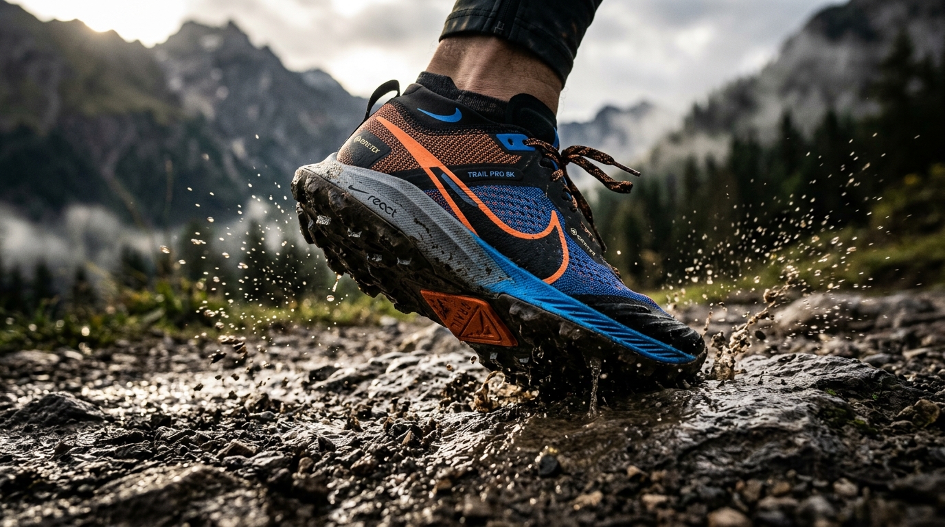 Macro Sneaker Landing